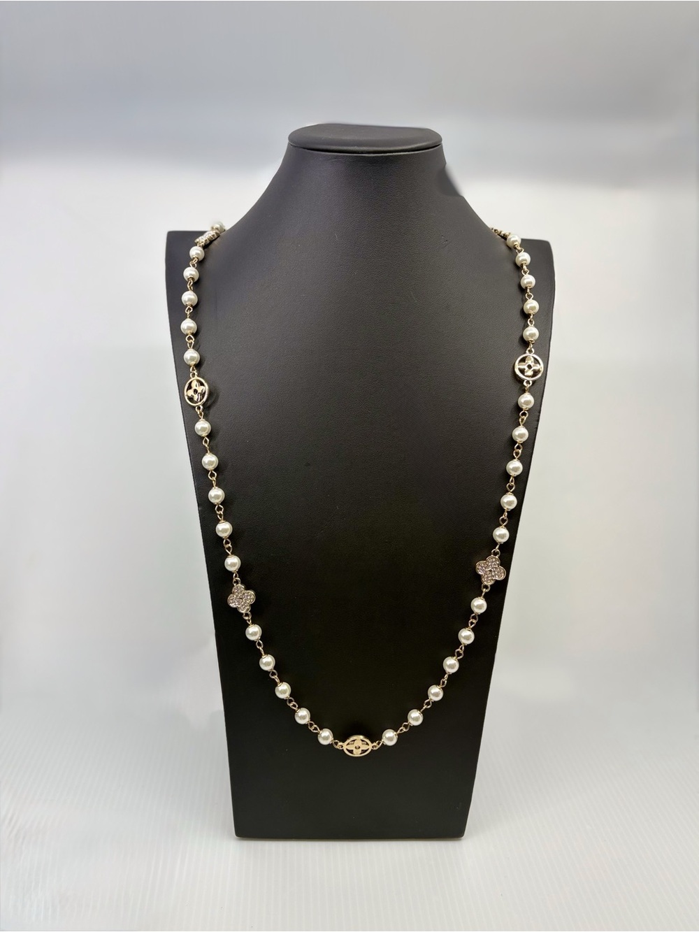 Park Lane Ivory Pearl and Gold-Tone Long Necklace